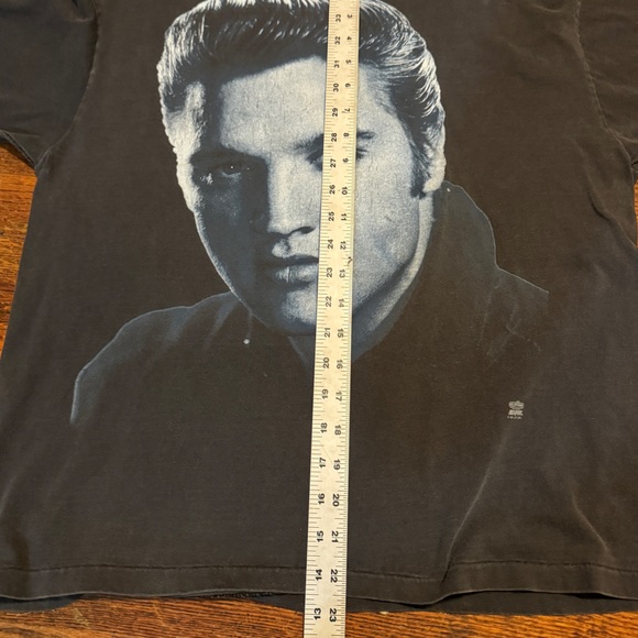 Elvis Presley Vintage T-Shirt 1994 Single Stitch Large Hanes Heavyweight Tag - Picture 3 of 5